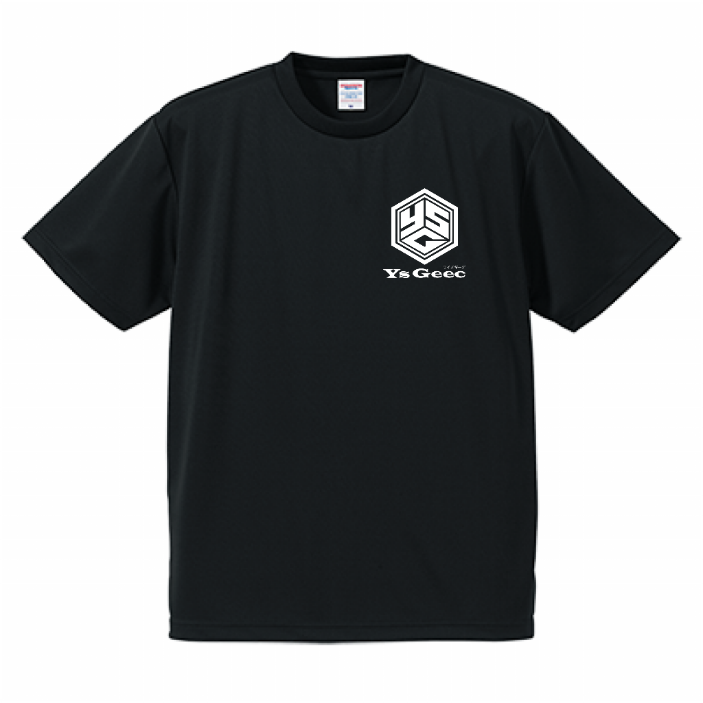 "アチャラ・ナータ"（不動明王） ドライアスレチックTシャツ - Black