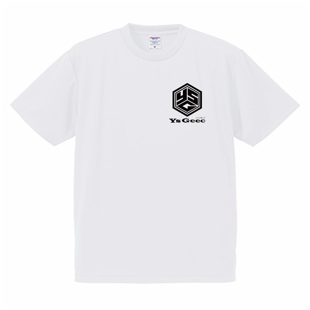 "アチャラ・ナータ"（不動明王） ドライアスレチックTシャツ - White